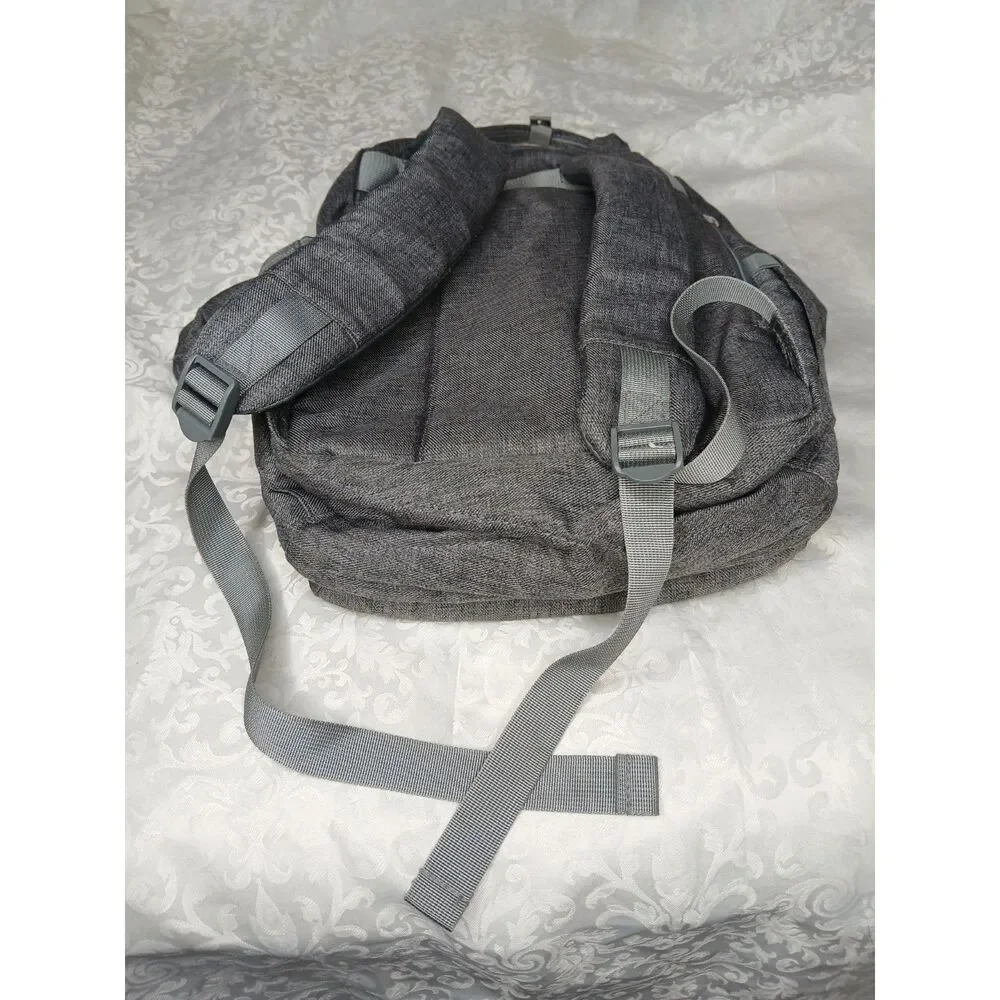 RUVALINO Diaper Backpack Multifunction Travel Pack Maternity Changing Bag Gray